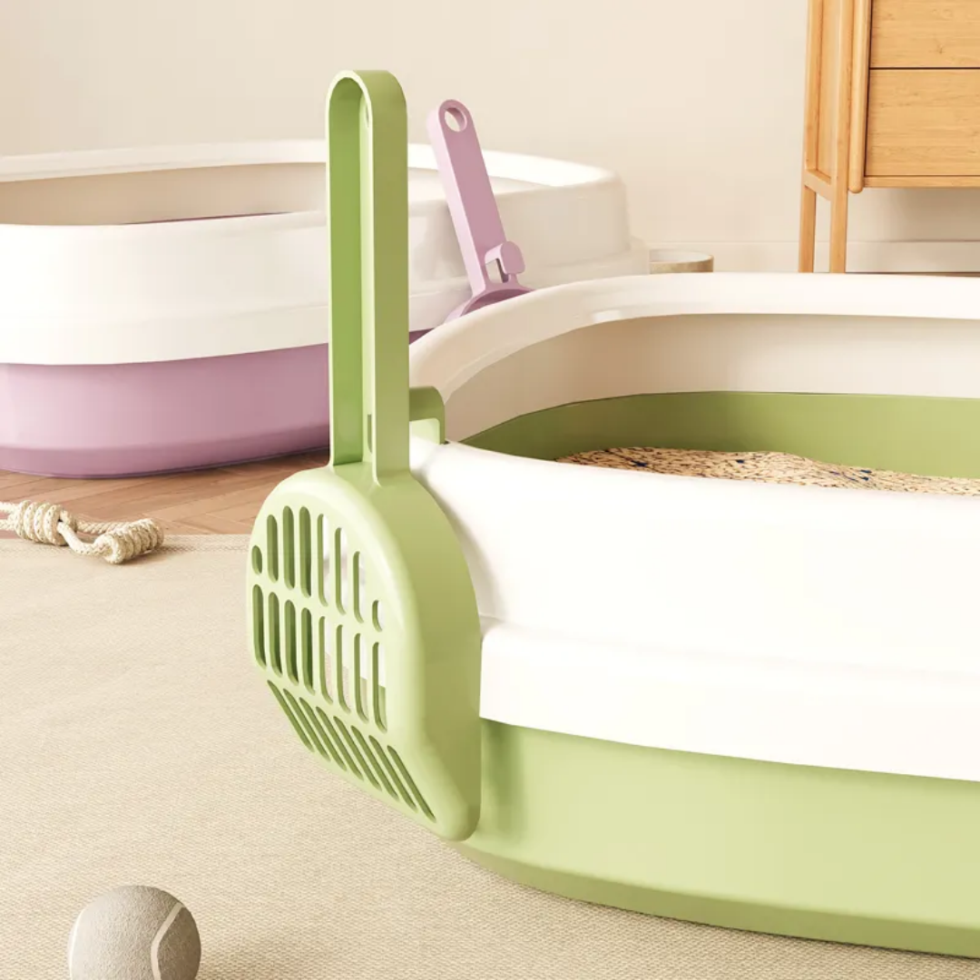 Cat Litter Tray Large with Scoop - Image 3