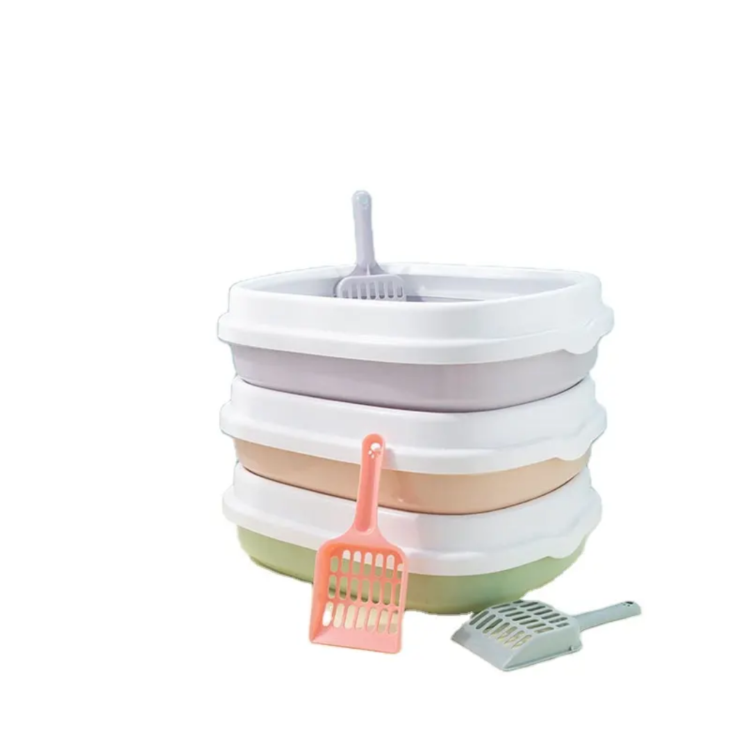 Cat Litter Tray Large with Scoop - Image 2