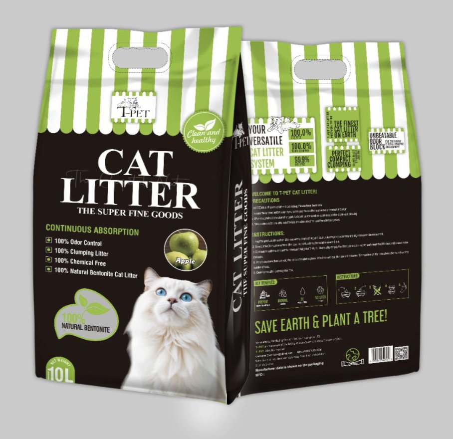 T-Pet Cat Litter imported 10(L) Apple Flavour