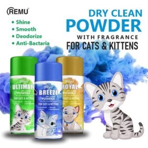 Remu/Germany Dry Cat Bath Powder