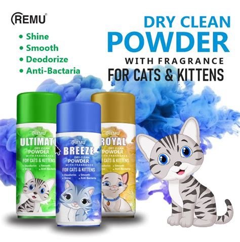 Remu/Germany Dry Cat Bath Powder