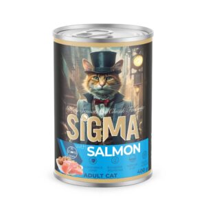 Sigma Adult Wet Food Chunks with Salmon - 400gm