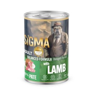 Sigma Dog Wet Food with Lamb - 400gm