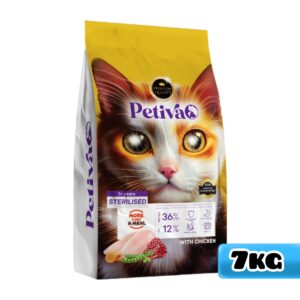 Petiva Sterilized Adult Cat Food - 7kg