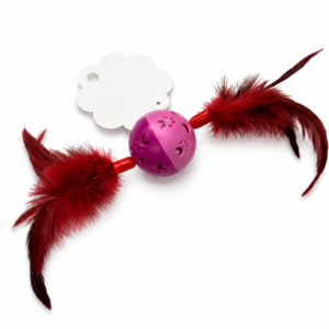 Cat Feather Ball