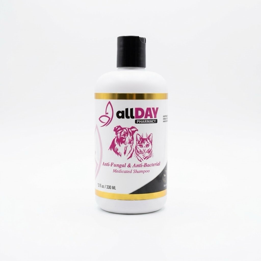 AllDay Anti fungal & Anti Bacterial Shampoo Imported - 330ml